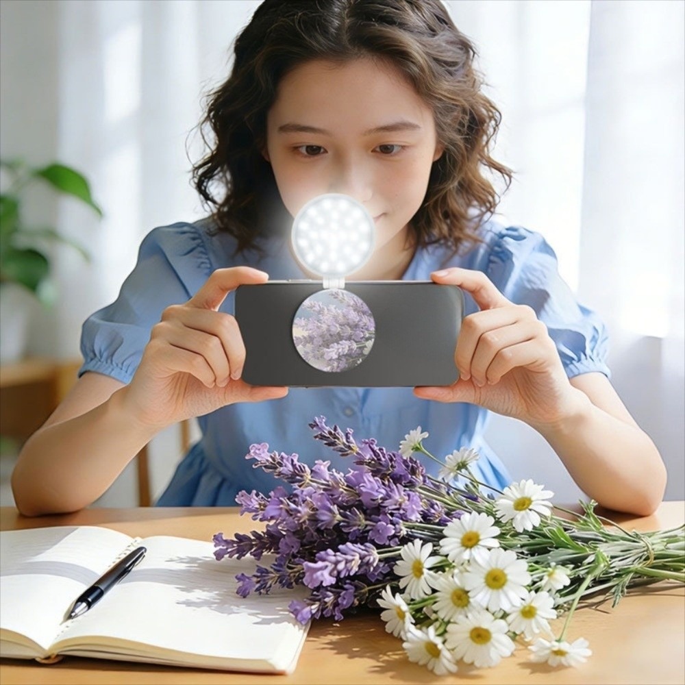 Photography Lighting Angles - 3000-6500K 휴대용 미니 조명등 3색/RGB LED