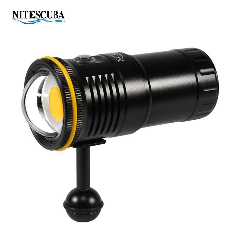 Photography Lighting Angles - Nitescuba NSV60 LED 다이빙 비디오 라이트