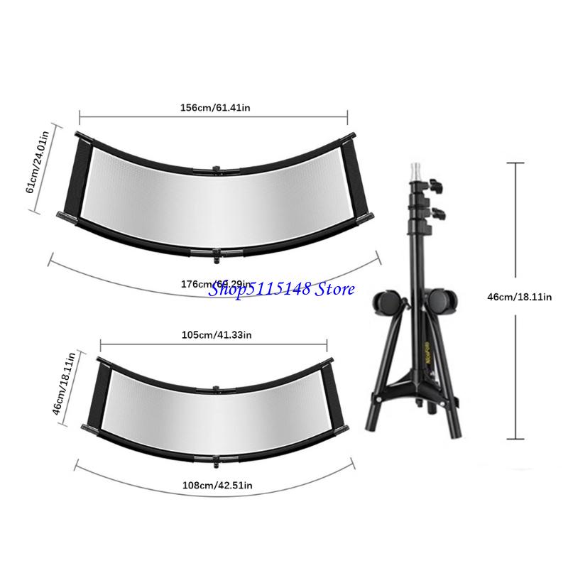 Photography Lighting Tools - F3MA 금속 프레임이 있는 컴팩트 곡선