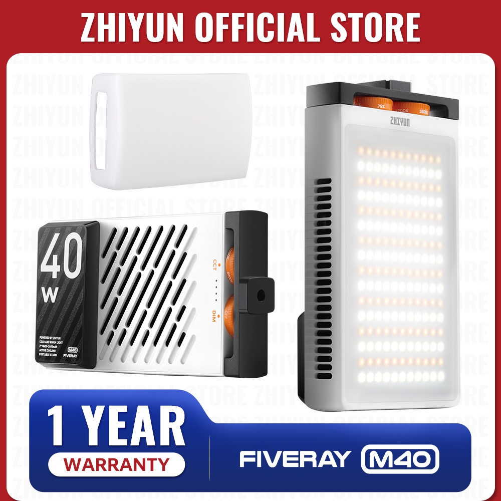 Photography Lighting For Indoor - 지윤 공식 FIVERAY M40 40W LED