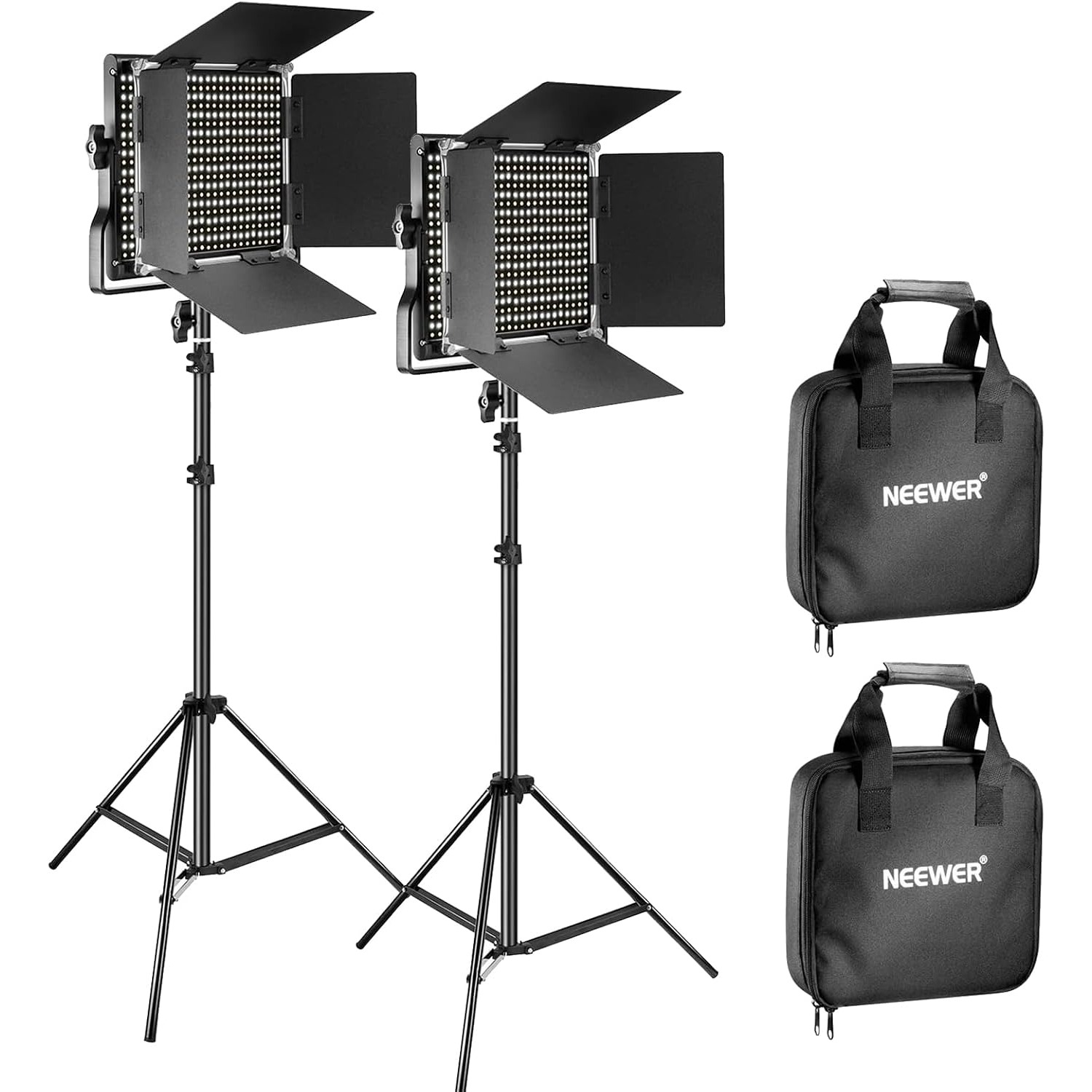 Photography Lighting Kit Neewer - NEEWER 2팩 660 LED 비디오 조명