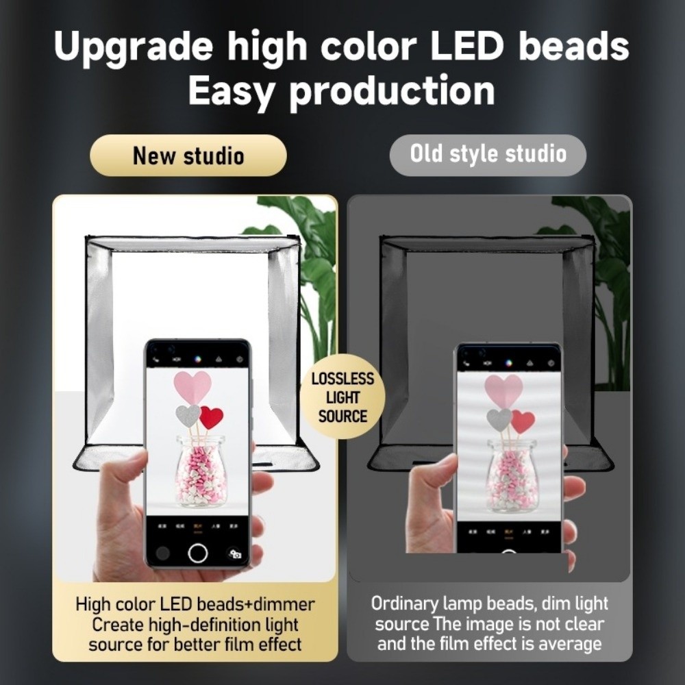Photography Lighting Softbox - 45/65cm LED 소프트 라이트 박스 미니
