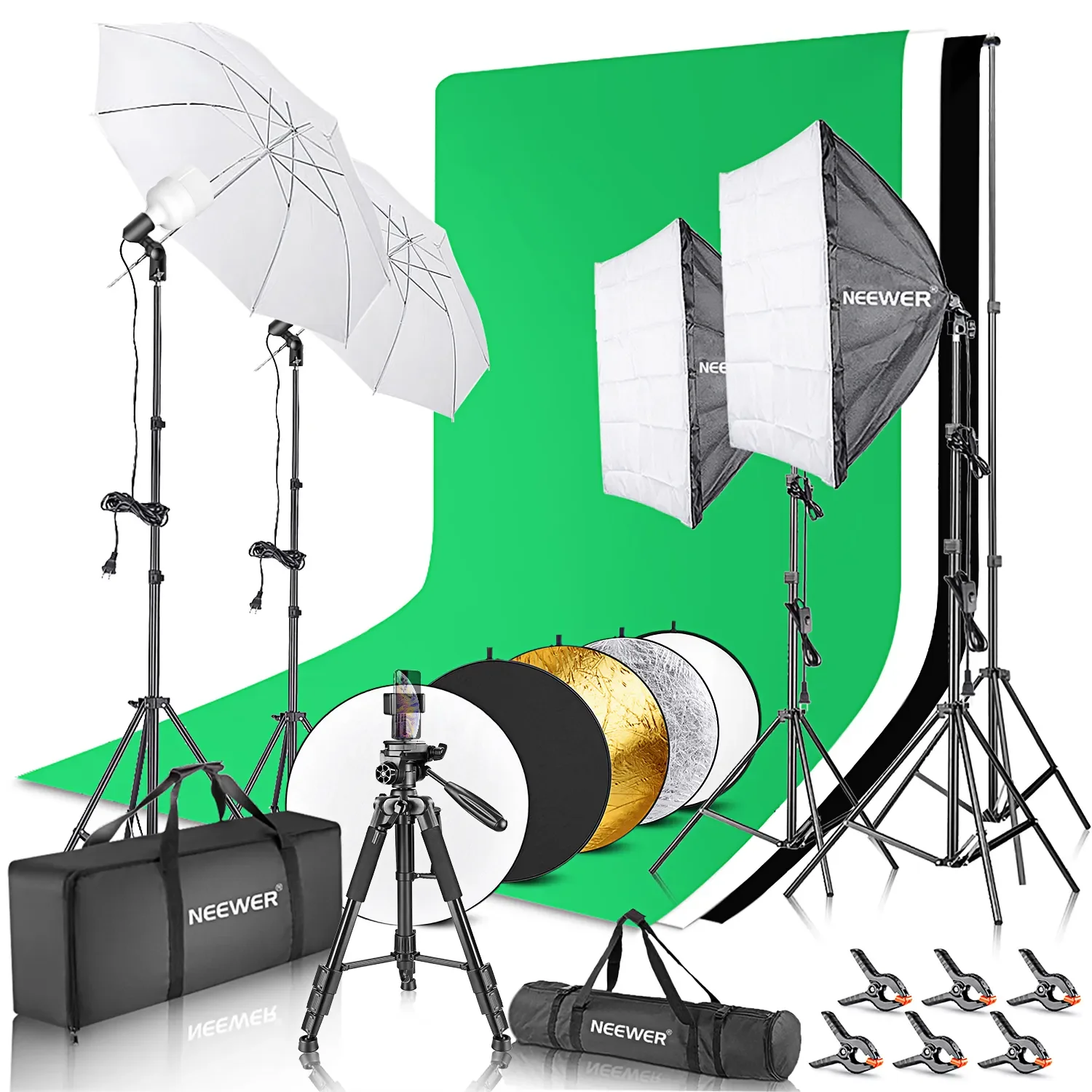 Photography Lighting Kit Neewer - 니워 완벽한 사진 조명 키트: 8.5x10피트