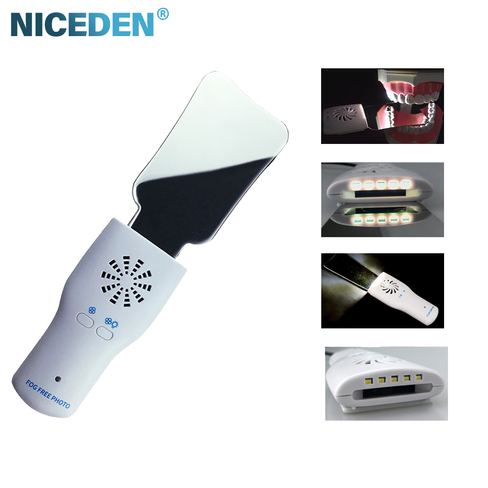 Photography Lighting Kits - 치과 안티 안개 거울 세트 LED