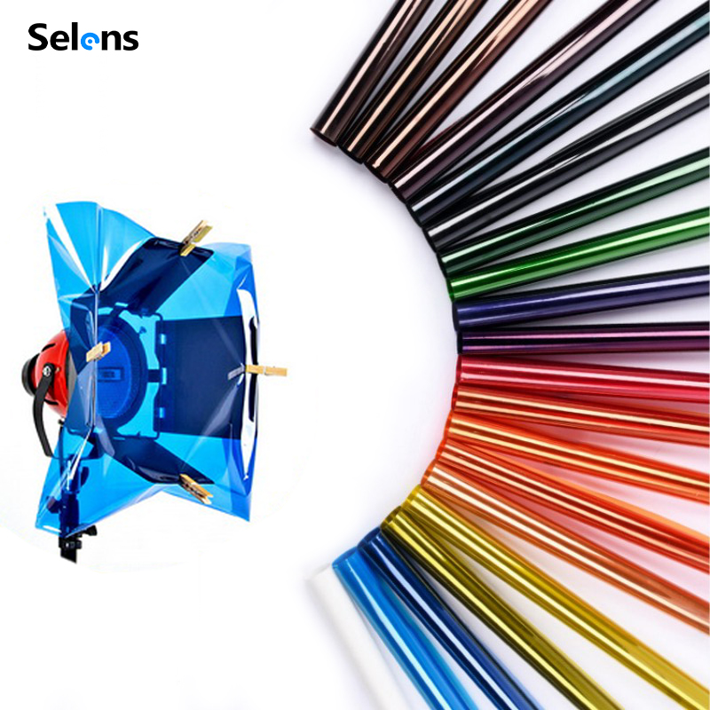 Photography Umbrella Lighting Kit - 셀렌스 14색 40*50cm 필터 젤 세트