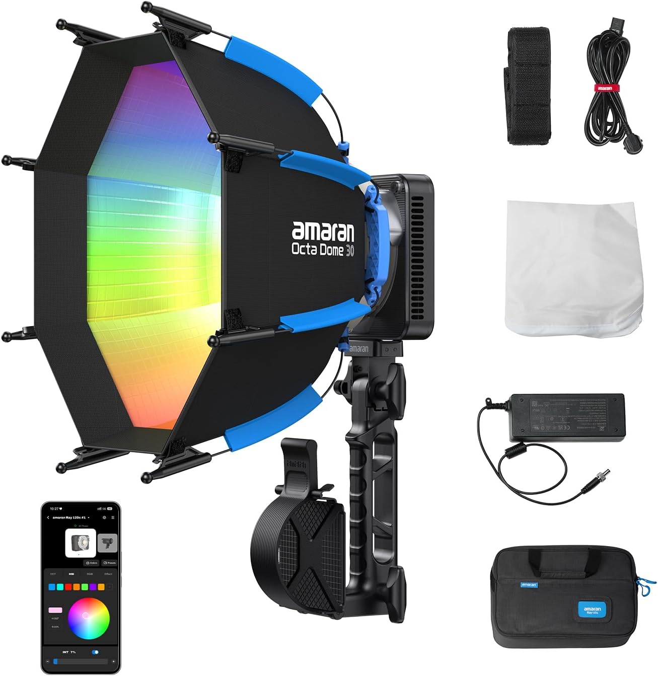 Photography Lighting Softbox - 120W RGB LED 비디오 조명, IP54