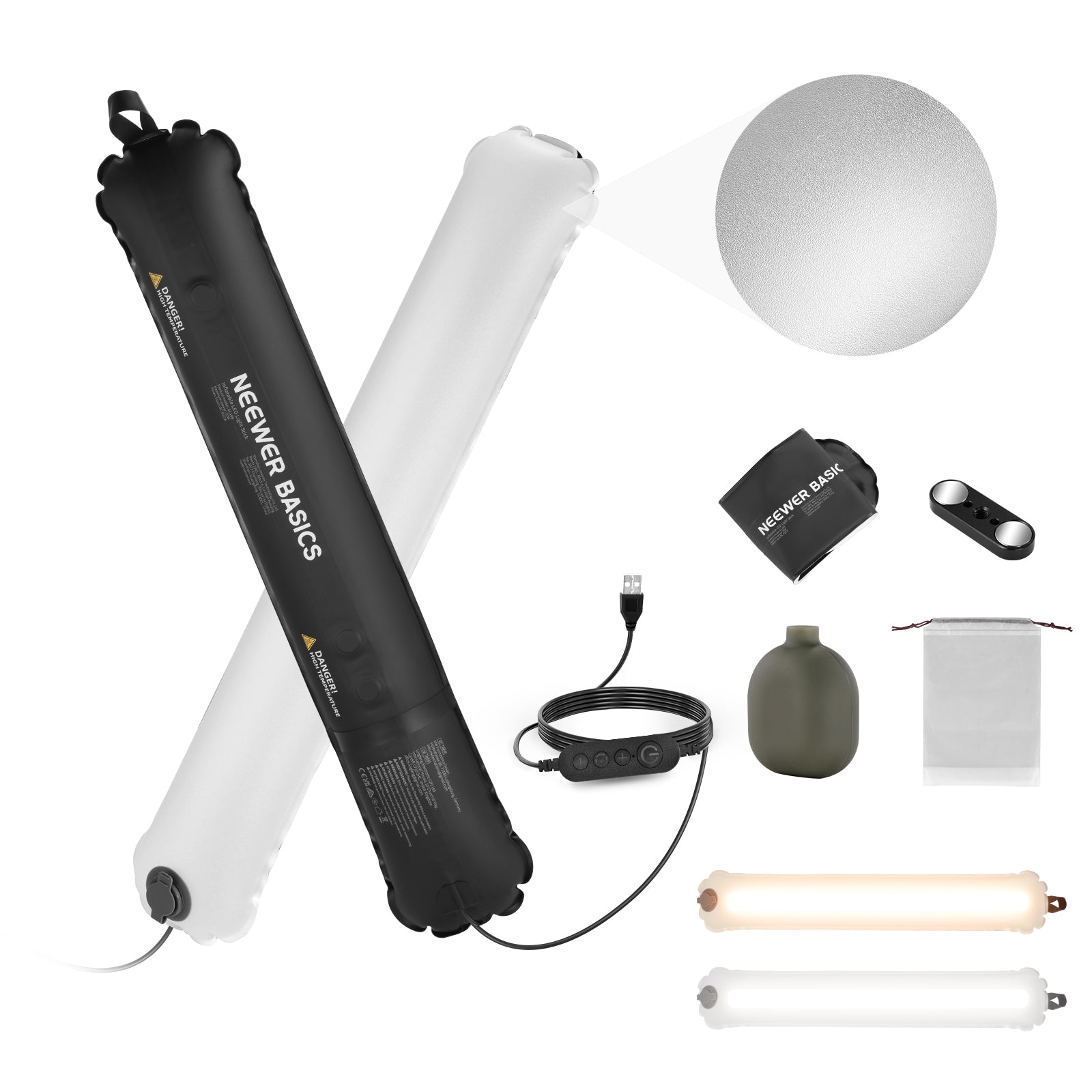 Photography Lighting For Indoor - NEEWER BASICS 10W 21W 바이 컬러
