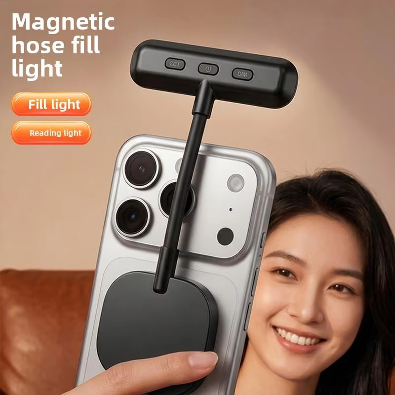 Photography Lighting Color - 자석식 휴대폰 조명, 3색 휴대용 미니