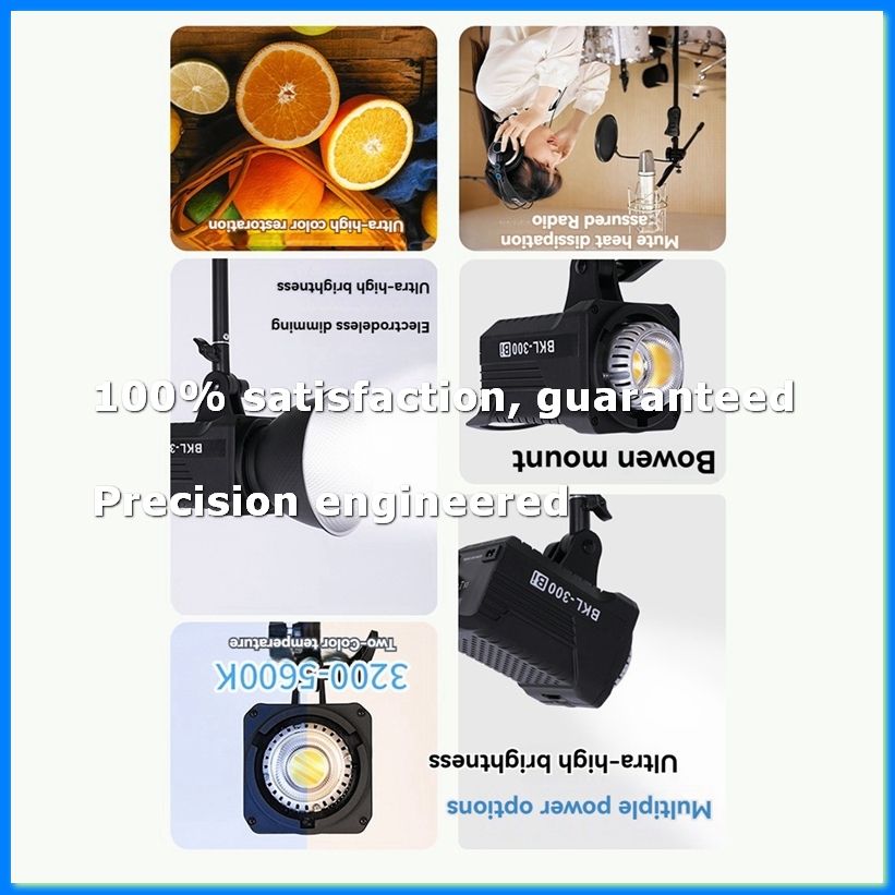 Photography Lighting Color - 300W Bi LED 비디오 조명, 인물