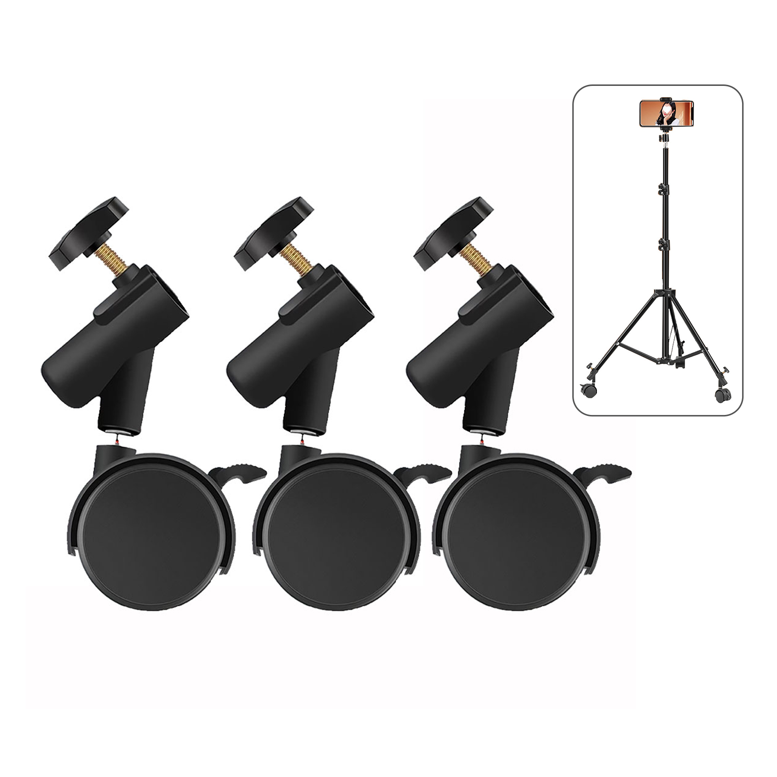 Photography Lighting Tools - 3개/세트 16mm 직경의 장착 구멍이 있는