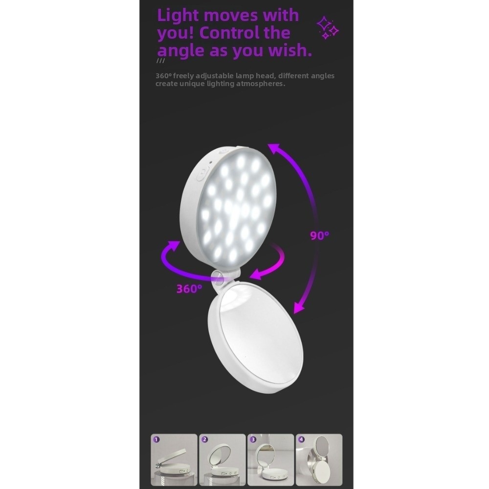 3000-6500K 휴대용 미니 조명등 3색/RGB L - Photography Lighting Angles 리뷰 및 가격