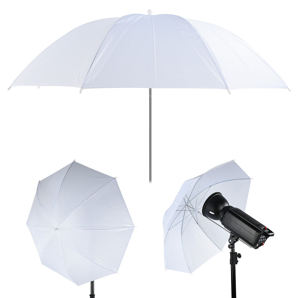 33인치 반투명 흰색 소프트 엄브렐라, 사진 스튜디오  - Photography Lighting With Flash 리뷰 및 가격