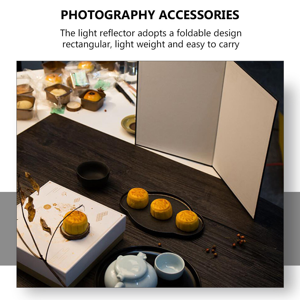 2개입 사진용 반사판 접이식 A4 사이즈 양면 조명 반 - Photography Lighting For Food 리뷰 및 가격