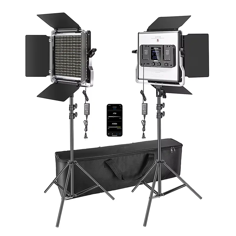 사진 비디오 조명 키트 3200K-5600K CRI 9 - Photography Lighting Kit Neewer 리뷰 및 가격