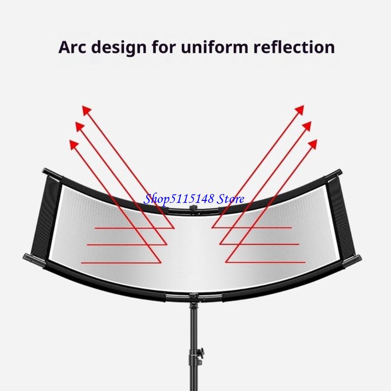 F3MA 금속 프레임이 있는 컴팩트 곡선 사진 반사경  - Photography Lighting Tools 리뷰 및 가격