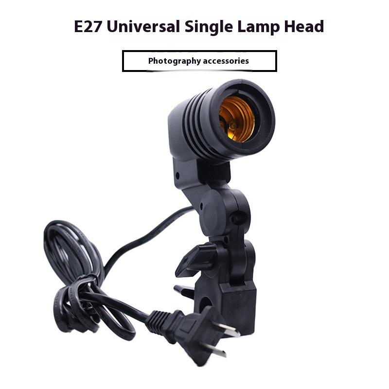 블랙 1.8M 케이블 코드 E27 소켓 소프트박스 사진 - Photography Lighting Tools 리뷰 및 가격