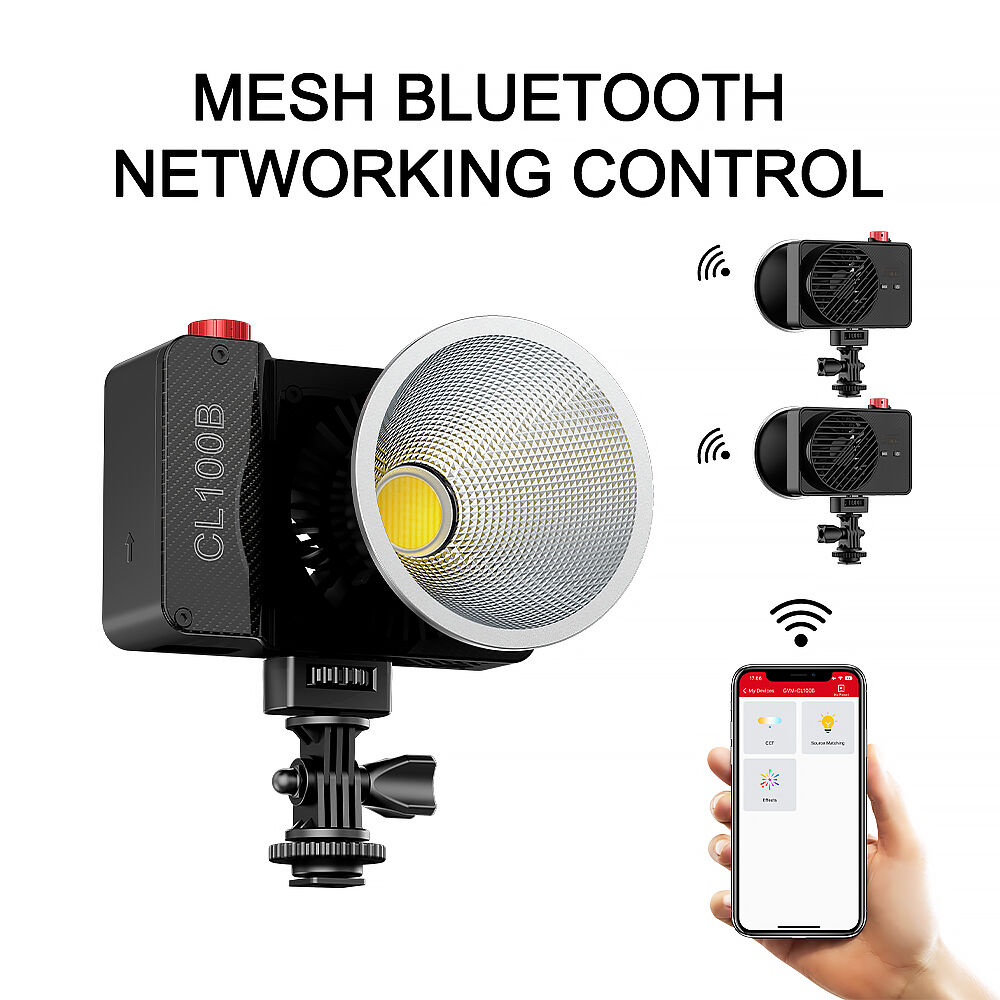 GVM CL100B 휴대용 바이컬러 LED 모노라이트  - Photography Lighting Outdoor 리뷰 및 가격