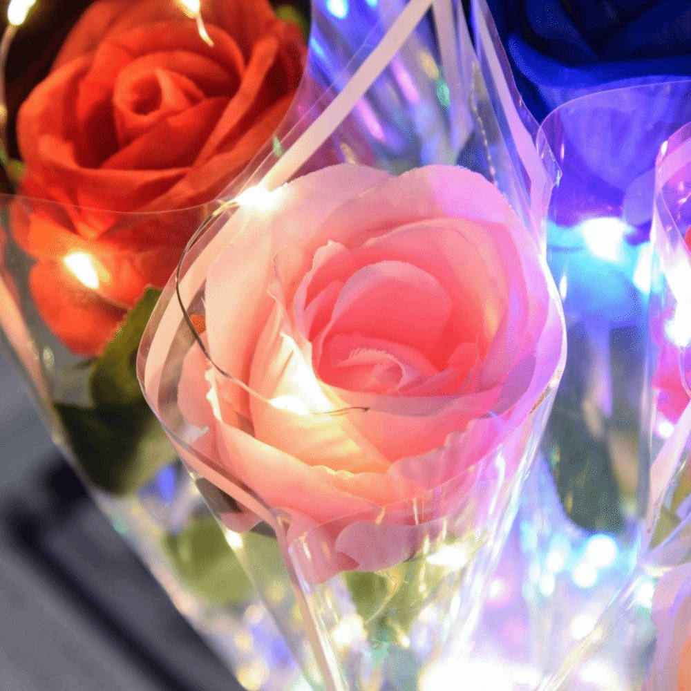 빛나는 인공 장미꽃 LED 조명 화려한 시뮬레이션 장미 - Photography Lighting Simulator Free 리뷰 및 가격