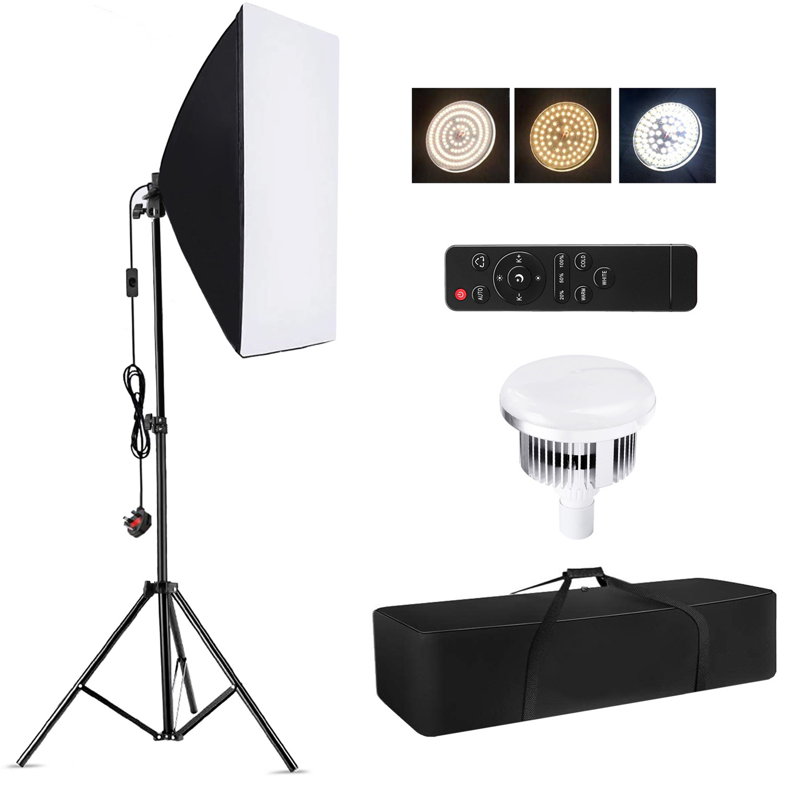 Camnoon Studio 사진 조명 키트 소프트박스  - Photography Lighting Softbox 리뷰 및 가격