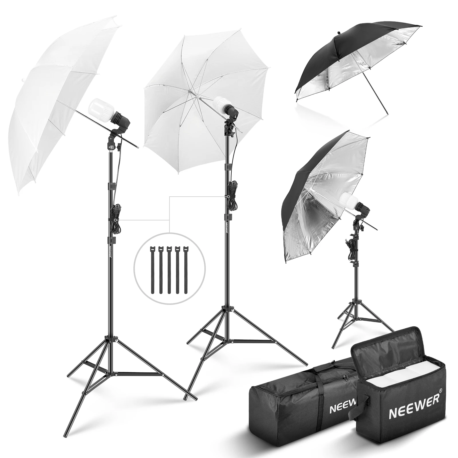 NEEWER 600W 사진 조명 키트, 백열등 상당 스 - Photography Lighting Kit Neewer 리뷰 및 가격
