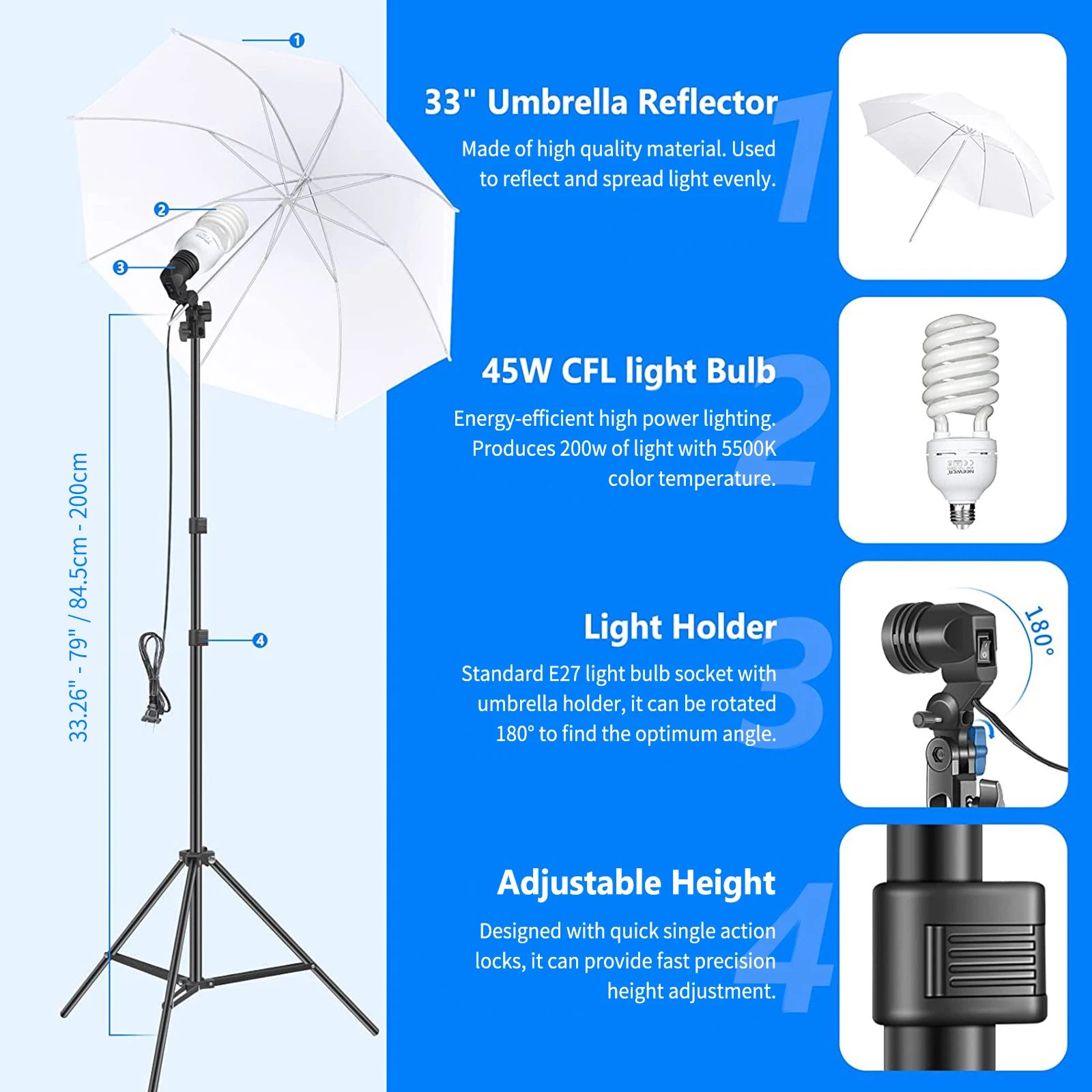 NEEWER 사진 조명 키트(배경 포함), 8.5ftx - Photography Lighting Kit Neewer 리뷰 및 가격