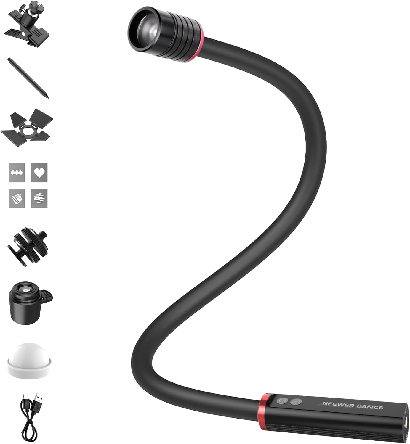 NEEWER Basics ML01 매크로 사진용 USB - Photography Lighting Angles 리뷰 및 가격