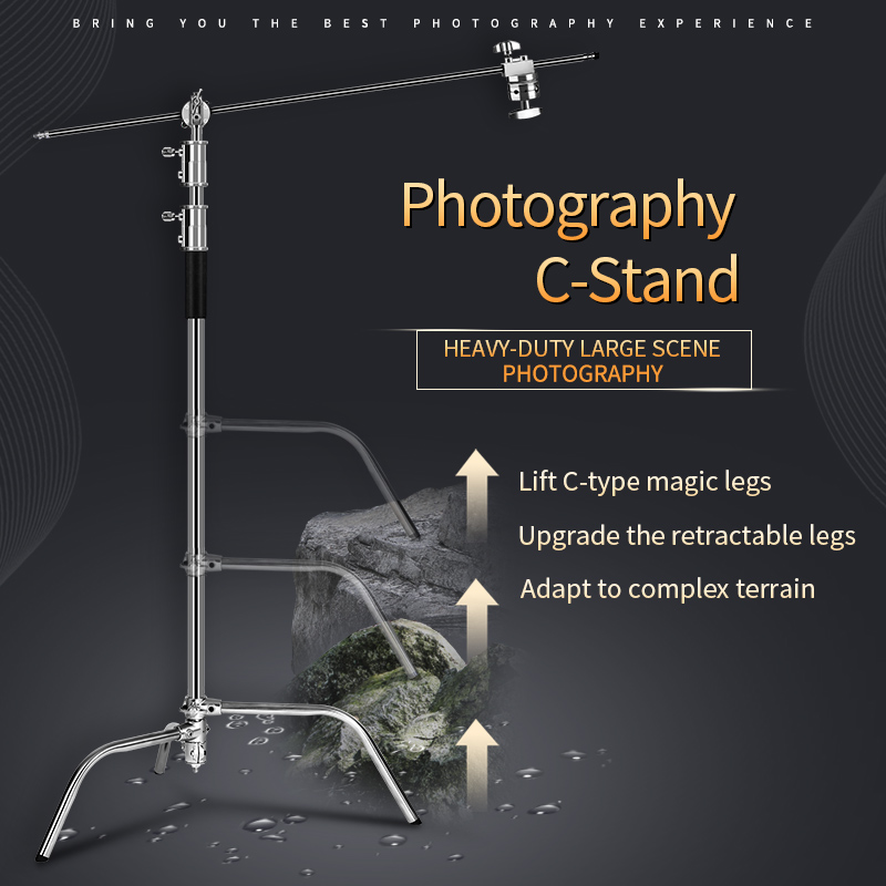 C-스탠드 사진 촬영 스탠드 스테인리스 스틸 홀드 암  - Photography Lighting Softbox 리뷰 및 가격