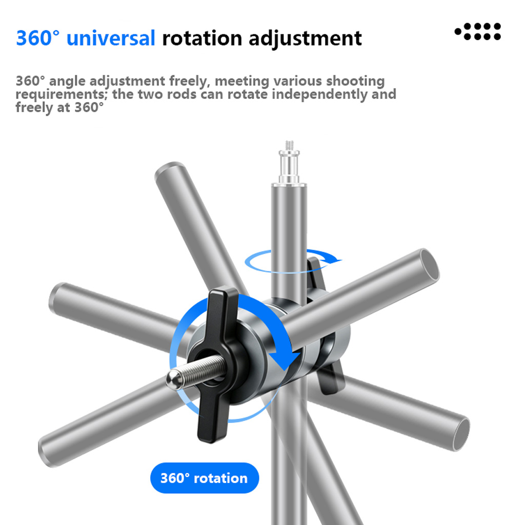 360 °   회전식 양방향 파이프 클램프 10mm 1 - Photography Lighting Tools 리뷰 및 가격