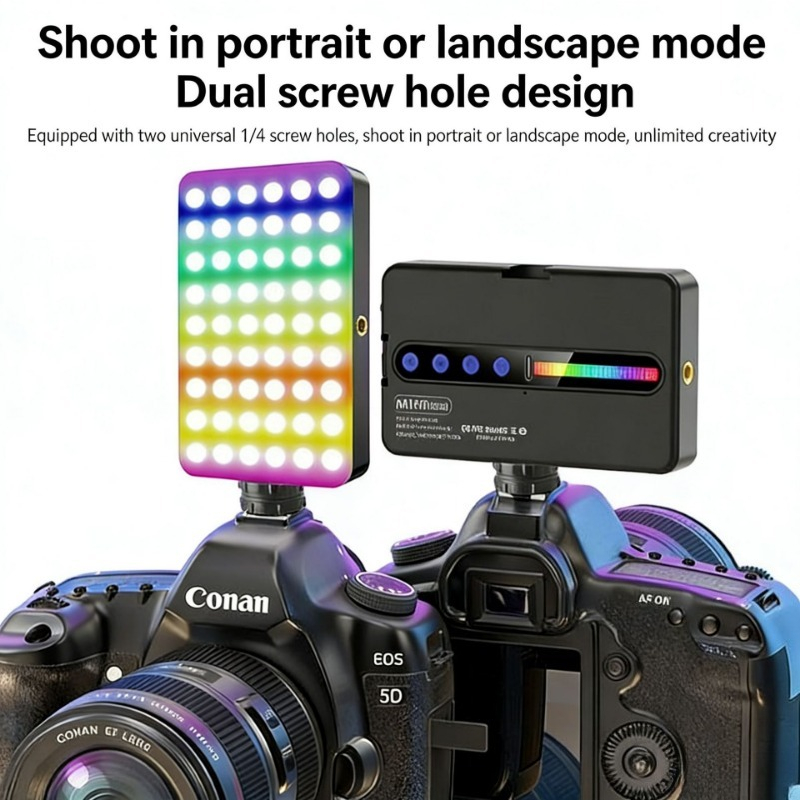 휴대용 사진 촬영 포켓 조명 풀컬러 LED 휴대폰 셀카 - Photography Lighting Color 리뷰 및 가격