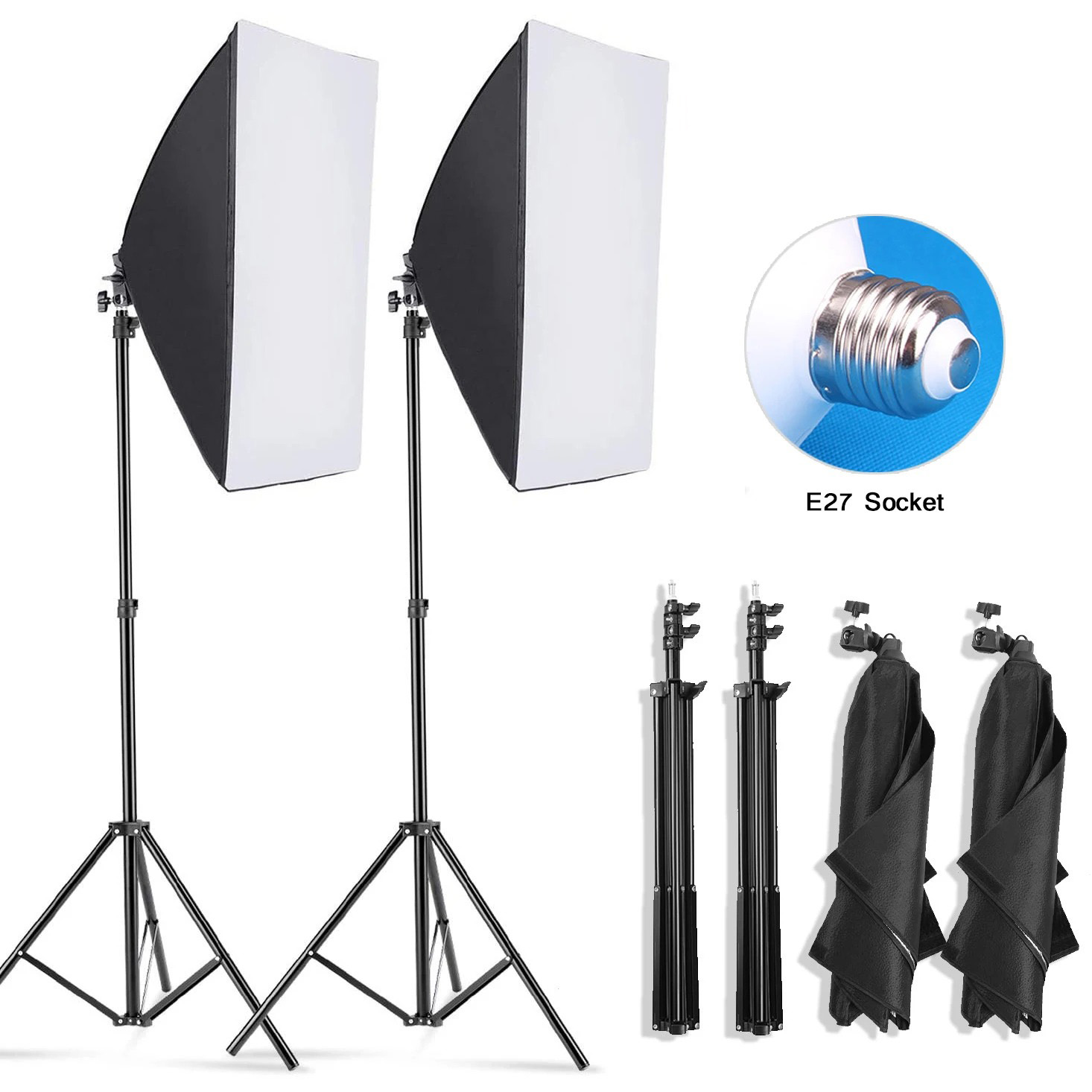 전문 사진 소프트박스 조명 소프트 박스 삼각대 포함 E - Photography Lighting Softbox 리뷰 및 가격