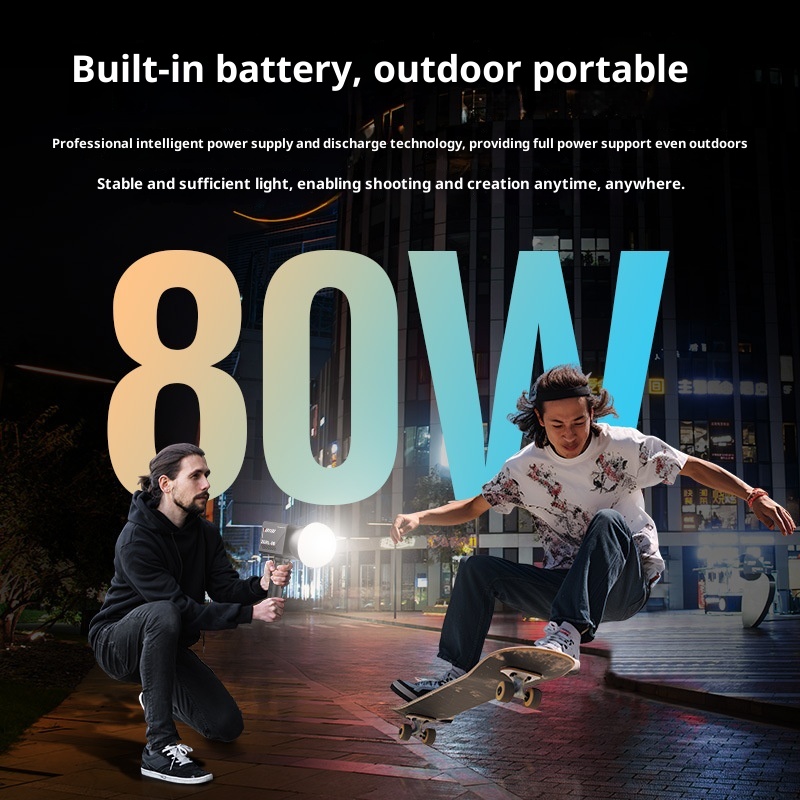ZGRL80 80W COB LED 비디오 라이트 휴대용 - Photography Lighting Outdoor 리뷰 및 가격