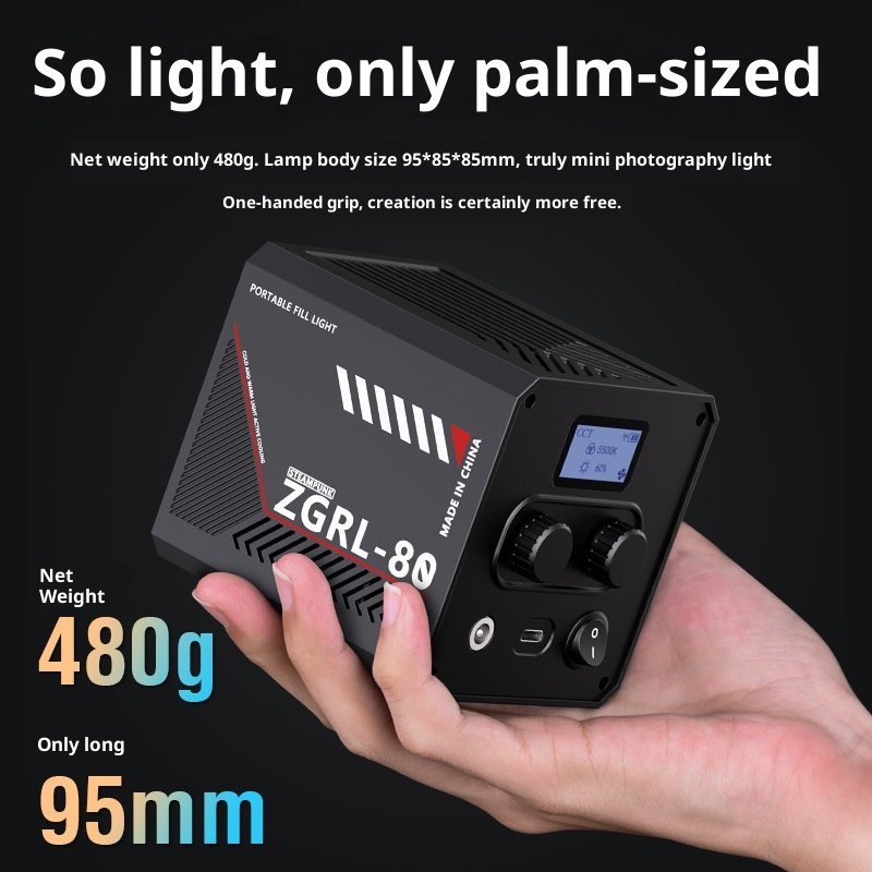 ZGRL80 80W COB LED 비디오 라이트 휴대용 - Photography Lighting Outdoor 리뷰 및 가격