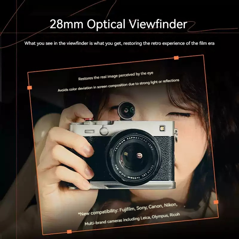 스몰리그 28mm 35mm 초점거리 광학 뷰파인더 (후 - Nikon Camera Z50 리뷰 및 가격