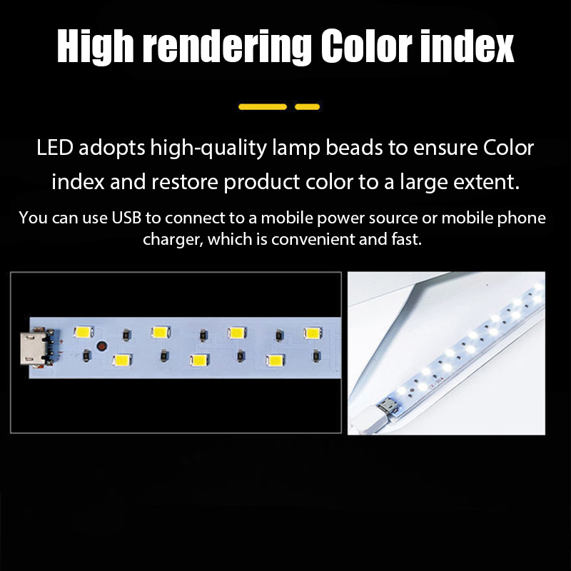 20cm 휴대용 포토박스 사진 촬영 접이식 LED 조명 - Photography Lighting Softbox 리뷰 및 가격