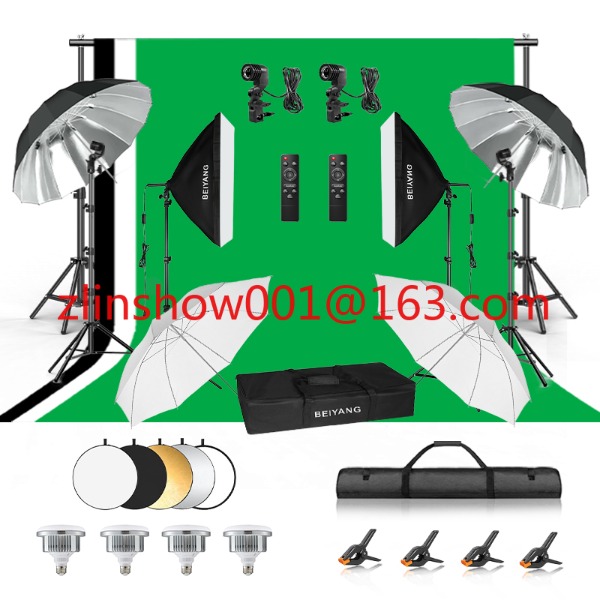 포토 스튜디오 장비 2.6*3m/2*3m 배경 스탠드  - Photography Umbrella Lighting Kit 리뷰 및 가격
