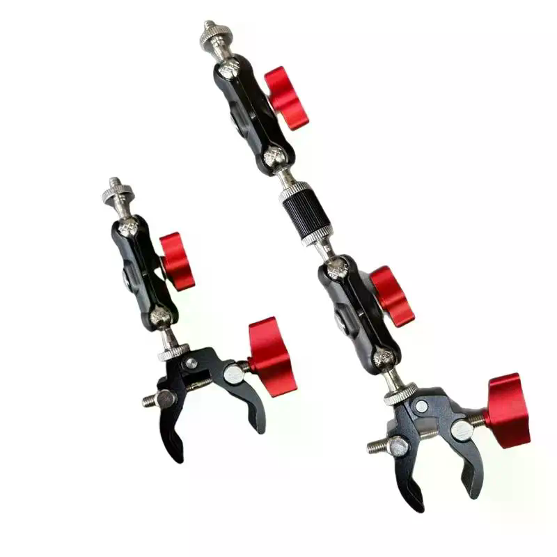 더블 볼 헤드가 있는 카메라 슈퍼 클램프 - 모니터/조 - Photography Lighting Position 리뷰 및 가격