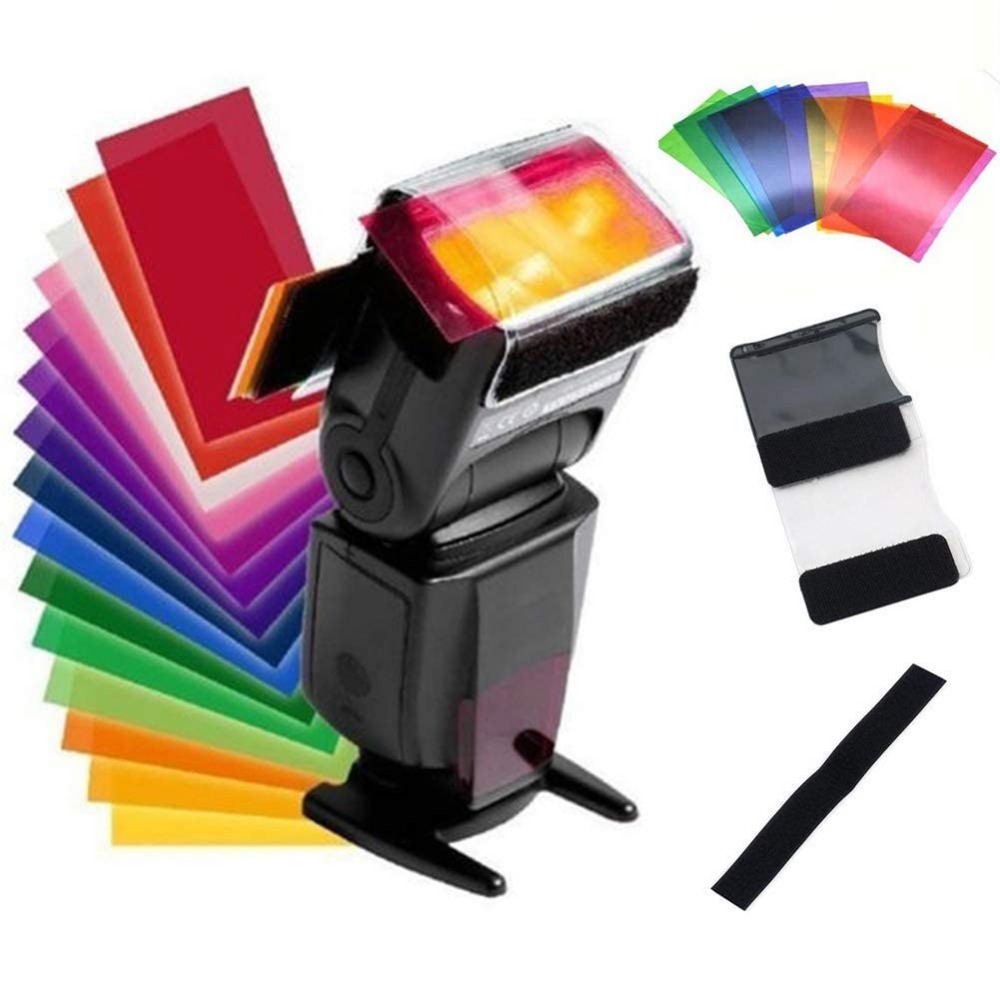12색 카메라 플래시 젤 조명 필터 키트, 스피드라이트 - Photography Lighting With Flash 리뷰 및 가격