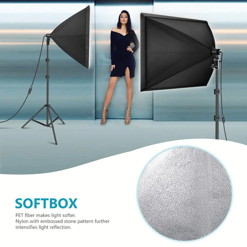 니워 업그레이드 450W LED 사진 촬영용 소프트박스 - Photography Lighting Kit Neewer 리뷰 및 가격
