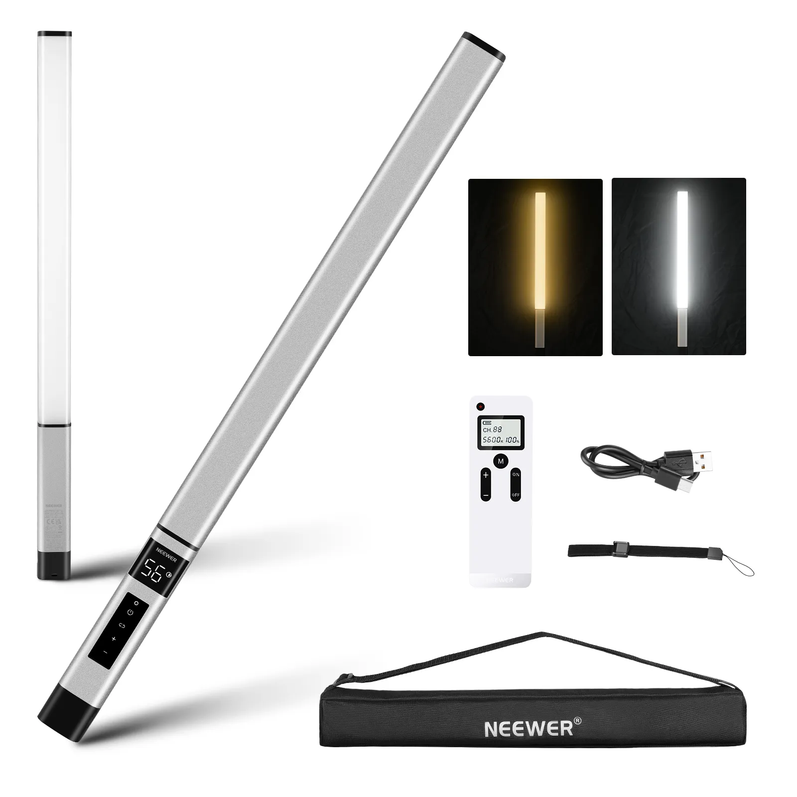 니워 라이트 핸드헬드 LED 비디오 라이트 스틱, 리모 - Photography Lighting Kit Neewer 리뷰 및 가격