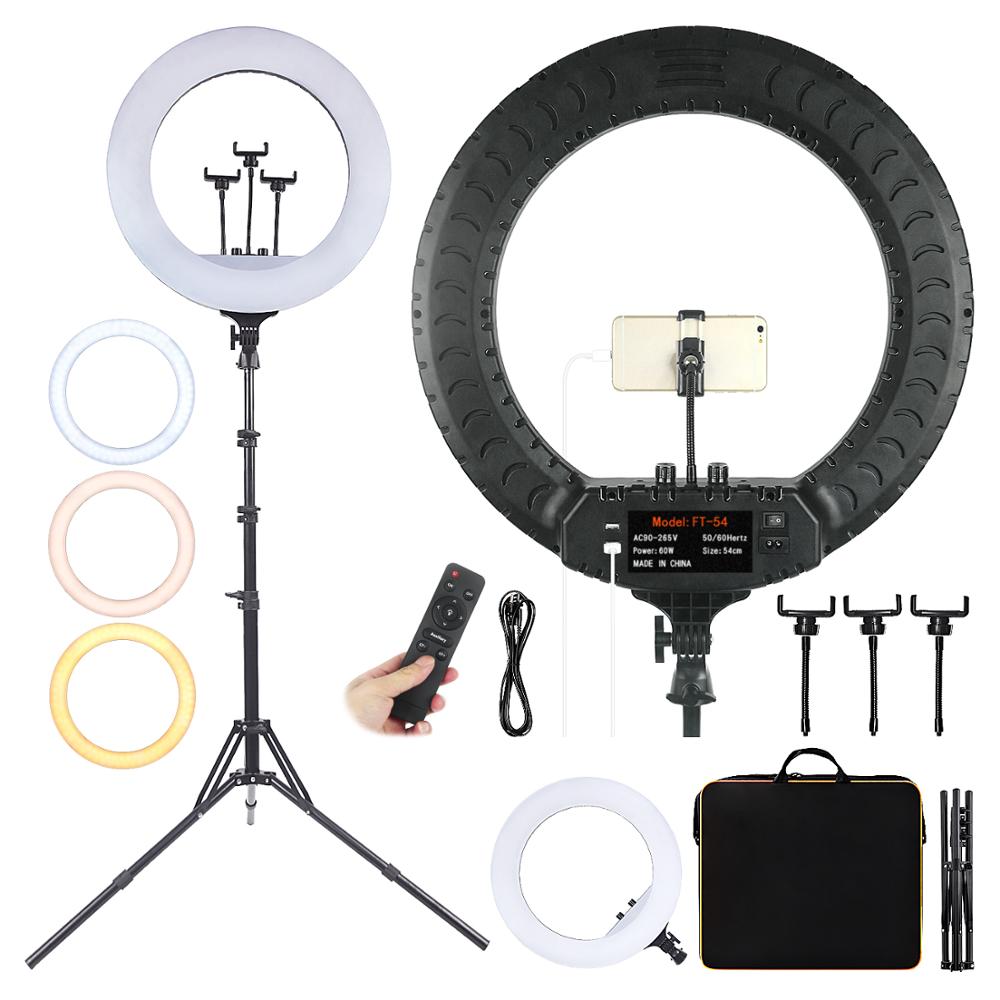 Fusitu FT-54 LED 링 라이트 디밍이 가능한 - Photography Umbrella Lighting Kit 리뷰 및 가격