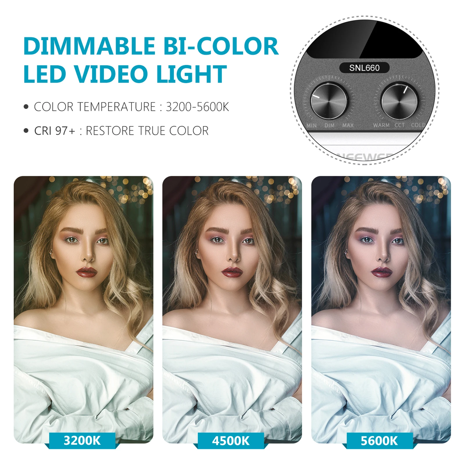 니워 660 LED 비디오 조명 40W, 앱 제어, 사 - Photography Lighting Kit Neewer 리뷰 및 가격